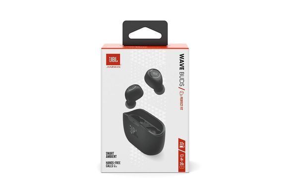 Блютуз навушники JBL WAVE BUDS Black