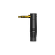 Роз'єм Roxtone RMJ3RPX-BG кутовий mini-Jack 3,5 мм stereo