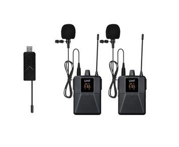 Радіосистема EMS TA-U07P USB с петличными микрофонами