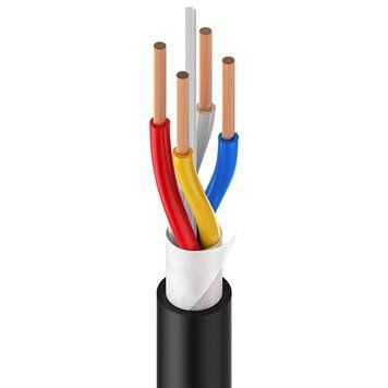 Спикерный кабель Roxtone SC040B, 4x2.0, 100 м