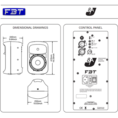Активна акустична система FBT J 8A