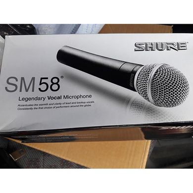 Мікрофон дротовий EMS SM-58 з кнопкой