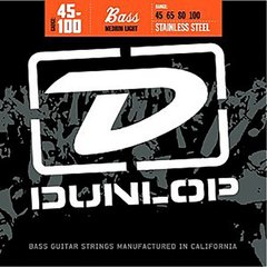 Струны для бас-гитары Dunlop DBS1504 Stainless Steel Medium Light Set