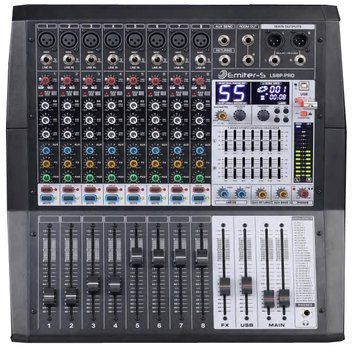 Активный пульт Emiter-S LS8P-PRO-500, 2x500Вт