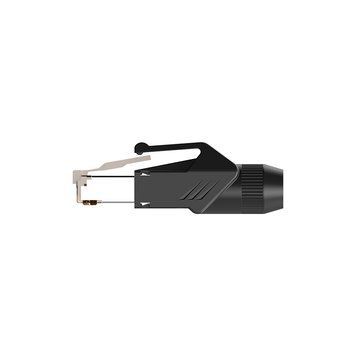 Роз'єм Roxtone RJ45C5E-PH CAT5e RJ45 у захисному корпусі