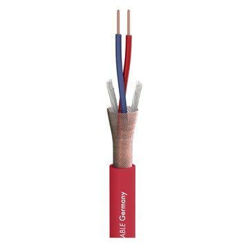 Мікрофонний кабель Sommer Cable Stage 22 Highflex 2 x 0,22 мм&sup2;, червоний