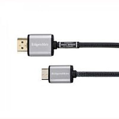 Готовий кабель HDMI - mini HDMI штек.-штек. (A-C) 1.8m Kruger&Matz KM0325