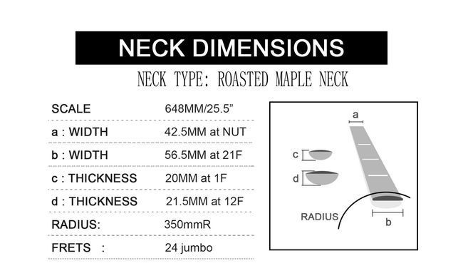 Електрогітара KOLOSS GT-4M BL DIY KIT