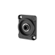 Разъём Roxtone RMJ3FD-B панельный mini-Jack 3.5 mm