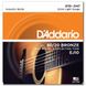 Струни D'Addario EJ10 80/20 Bronze Acoustic Guitar Strings, Extra Light, 10-47