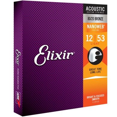 Струни для акустичних гітар Elixir AC NW L