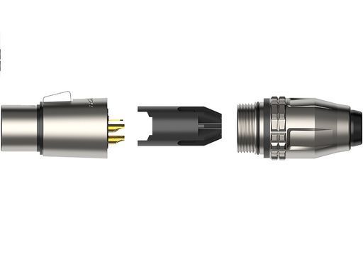 Разъем Roxtone RX3FWP-NG XLR female (мама) водозащитный