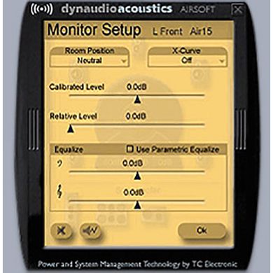 Програмне забезбечення Dynaudio PC/MAC Remote Control Software