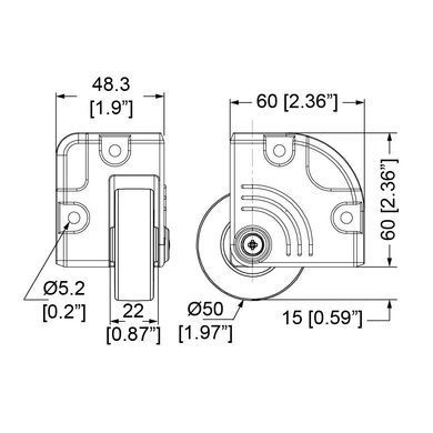 Ролик Penn Elcom W8255z