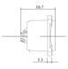 Роз'єм Roxtone RX5MDWP-BG 5-pin XLR male (тато)