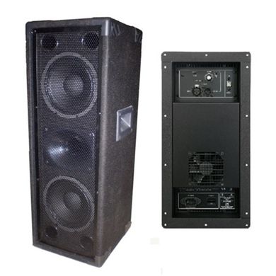 Активная акустическая система EMS 212SA 2x12"+1.5", 700 Вт, 4 Ом