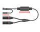 Додадткове фото товару Двохканальний балансовий аудіокабель Roxtone RA3DT-TC2XM USB-C - 2*XLR тато