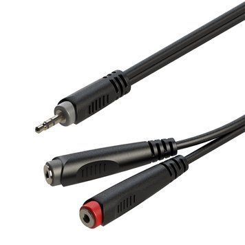 Готовый кабель Roxtone RAYC310L02, 2х1x0.14, 0,2 м