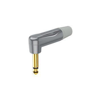Разъем Roxtone PJ2RX-GG Jack 6,3 plug (mono) угловой