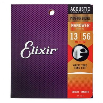 Струни для акустичних гітар Elixir AC Ph NW M (3 Pk)