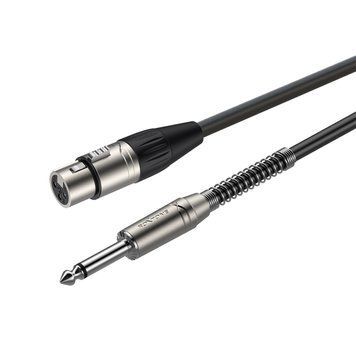Мікрофонний кабель Roxtone SMXJ210L1, XLR - Jack, 1 м
