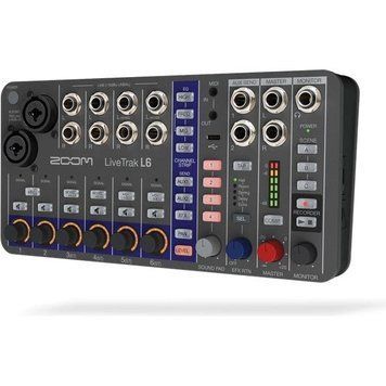 Фото товару Мікшерний пульт Zoom LiveTrak L-6