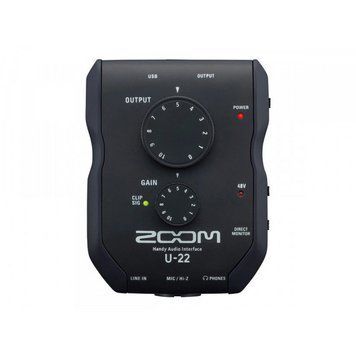 Фото товару Аудіоінтерфейс Zoom U-22