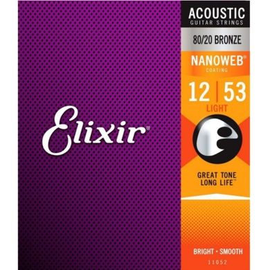 Струни для акустичних гітар Elixir AC NW 12M
