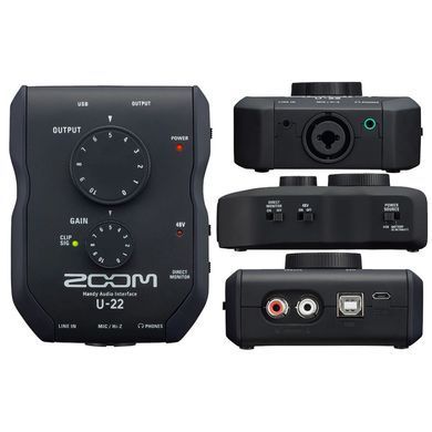 Фото товару Аудіоінтерфейс Zoom U-22