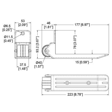 Ролик Penn Elcom A5251