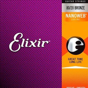 Струна для акустичних гітар Elixir AC NW 023