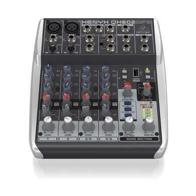 Мікшерні пульти Behringer XENYX QX602MP3