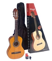Классическая гитара STAGG C430 M Natural (Комплект)