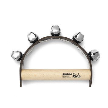 Тамбурін Rohema Leather Handbell 5 cross bells