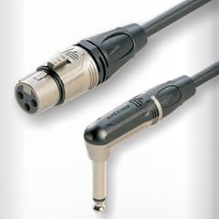 Микрофонный кабель Roxtone DMXJ230L5, XLR - Jack, 2x0.22, 5 м