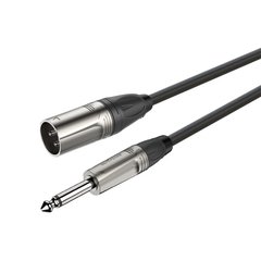 Микрофонный кабель Roxtone DMXJ250L3, XLR - Jack, 2x0.22, 3 м
