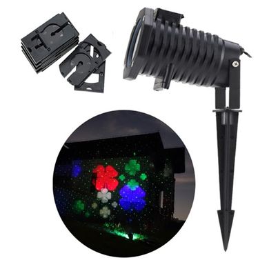 Лазер водонепроницаемый EMS 13P01 Red + Green static firefly garden laser + LED