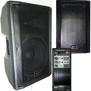 Активна акустична система BIG PRO15A-MP3-BLT-EQ-BIAMP