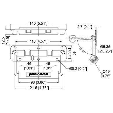 Ручка Penn Elcom H1053z