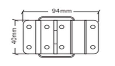 Петля подвійна NGY U-121