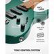 Электрогитара (комплект) Donner Music DST-700 HSS Green EC6815