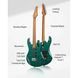 Электрогитара (комплект) Donner Music DST-700 HSS Green EC6815