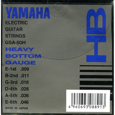 Струны Yamaha GSA50H Electric Heavy Bottom 9-46