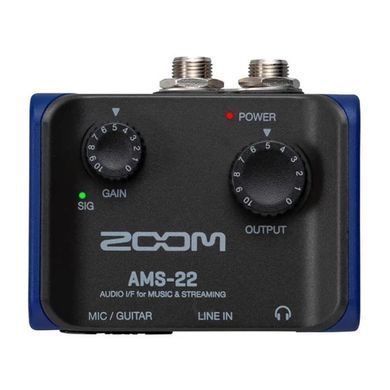 Фото товару Аудіоінтерфейс Zoom AMS-22