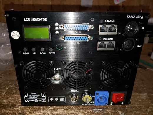 Лазер анімаційний LanLing L-4W Transformer 4W RGB 25KPPS ILDA