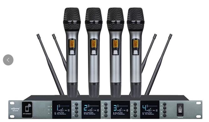 Беспроводная микрофонная система EMS TA-803 с ручными микрофонами