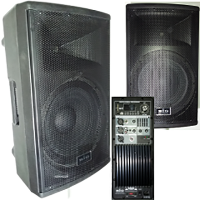 Активна акустична система BIG LAB15A-MP3-BLT-EQ-BIAMP