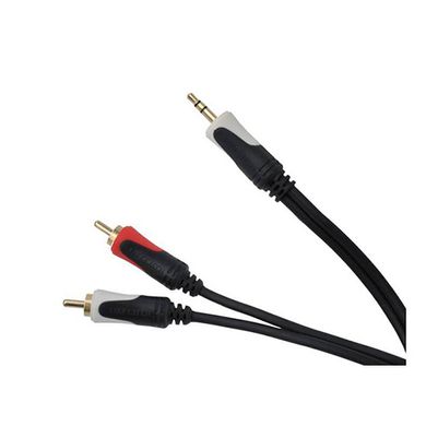 Готовый кабель 3.5 штек. stereo - 2RCA audio 1.8m Cabletech Basic Edition KPO3844-1.8