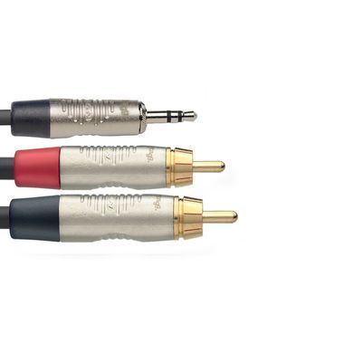 Аудіокабель STAGG N NYC3/MPS2CMR