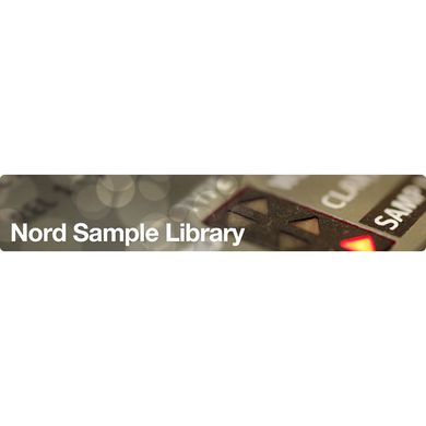 Библиотека сэмплов Nord DVD Nord Sample Library
